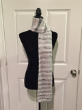 Black & White Marble Scarf