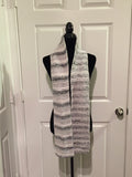 Black & White Marble Scarf