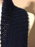 Navy Blue Scarf