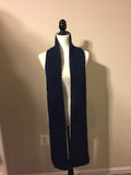 Navy Blue Scarf