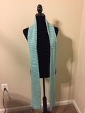 Aquamarine Wool Scarf