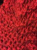 Red with Black Fleck Scarf