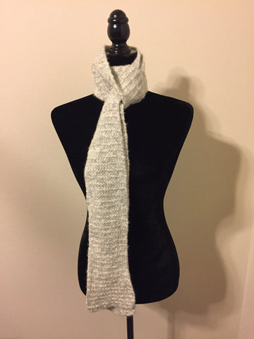 Spotted Grey Scarf
