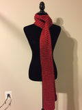 Red with Black Fleck Scarf