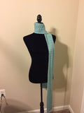 Aquamarine Wool Scarf